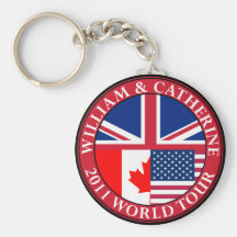 William and Catherine Keychain