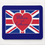 William and Catherine with Union Jack Products mousepads