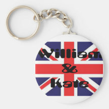 William and Kate Keychain