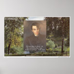 William B. Yeats Wisdom Quote “Strike W/Iron Is Ho posters