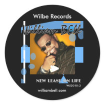 William Bell New Lease Cover Wil2010-2 Sticker by Wilbe_Records William Bell New Lease Cover Wil2010-2 Sticker