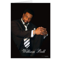 William Bell Rare Photo by Wilbe Records Greeting Cards