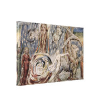 William Blake - Beatrice speaks with Dante Canvas Prints