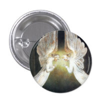 William Blake Christ in the Sepulchre Button