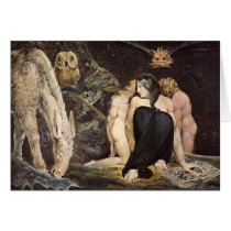William Blake Hecate Greeting Card