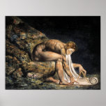 William Blake Isaac Newton Poster