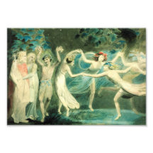 William Blake Midsummer Night’s Dream Print Photograph