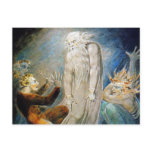 William Blake Postcard:  Job and His Family