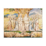 William Blake Postcard:  Job and His Family