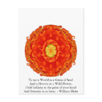 William Blake Quote postcards