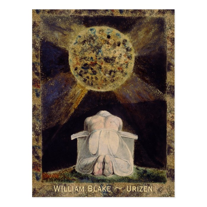 William Blake Urizen CC0486 Postcard