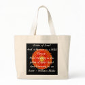 William Blake "World in a Grain of Sand" quote bags