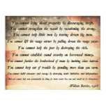 William Boetcker Quote posters