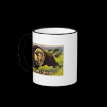 William "Buffalo Bill" Cody Vintage Advertisment mugs