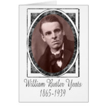 William Butler Yeats Greeting Cards