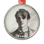 William Butler Yeats Christmas Tree Ornament