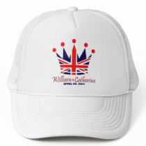 William & Catherine Royal Wedding Trucker Hats