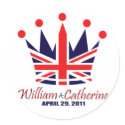 William & Catherine Royal Wedding sticker