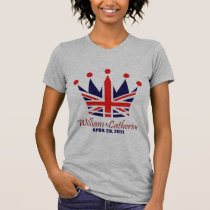 William & Catherine Royal Wedding t-shirts