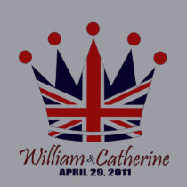 William & Catherine Royal Wedding T Shirt