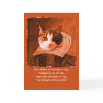 william catspeare new year's card