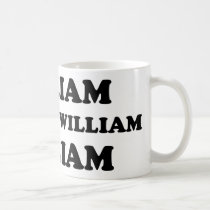 WILLIAM COFFEE MUG mugs