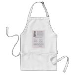 william demarest, actor, vintage, recipe, apron,