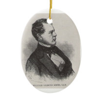 William Gilmore Simms Christmas Ornaments