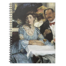 William Glackens Chez Mouquin Spiral Notebooks