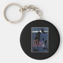 William H Bradley The Chap Book Lady In Blue Key Chains