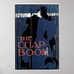 William H Bradley The Chap Book Lady In Blue Poster