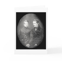 William Hazard & Moses Field Daguerreotype 1850 Card