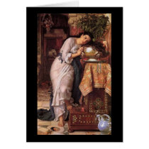 William Holman Hunt Isabella and the Pot of Basil Card