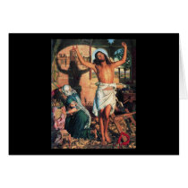 William Holman Hunt The Shadow of Death Greeting Cards