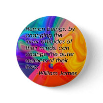 William James pin buttons by ZenQuagga William James pin buttons