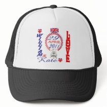William & Kate Royal Wedding Collectibles Souvenir Hats