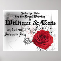 William & Kate Royal Wedding Collectibles Souvenir Poster