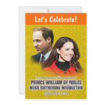 William &amp; Kate Royal Wedding Invitations