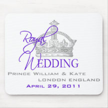 William & Kate Royal Wedding Mouse Pads