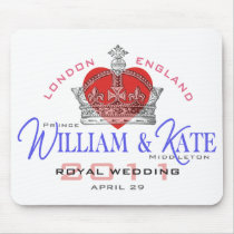 William & Kate Royal Wedding Mouse Pads