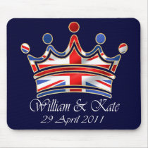 William & Kate Wedding Mousepad