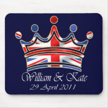 William & Kate Wedding Mousepad