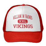 William M Raines - Vikings - High - Jacksonville Trucker Hats