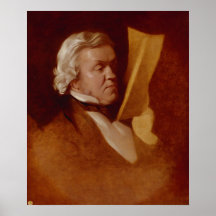 William Makepeace Thackeray, c.1864 Poster