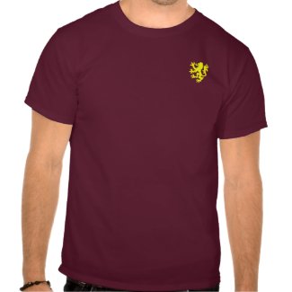 William Marshal Gold Lion Shirt shirt