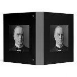William Mckinley 25th President 3 Ring Binder