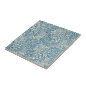 William Morris Art Nouveau Blue Marigold Ceramic Tile Zazzle