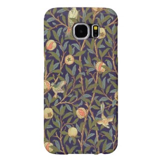 William Morris Bird And Pomegranate Floral Vintage Samsung Galaxy S6 Cases