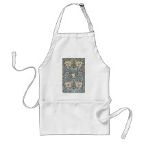 William Morris Blue Floral Apron