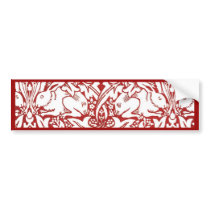 William Morris - Brer Rabbit Bumper Stickers